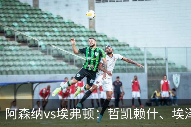 阿森纳vs埃弗顿：哲凯赖什、埃泽首发，梅里诺、斯凯利出战
